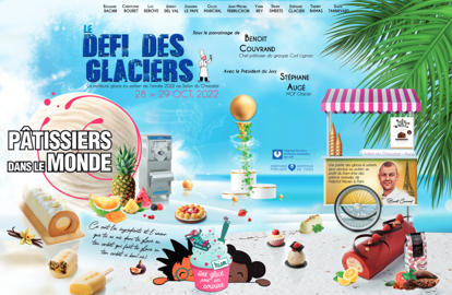 Le défi des glaciers : la meilleure glace ou sorbet de l’année 2022 au Salon du Chocolat